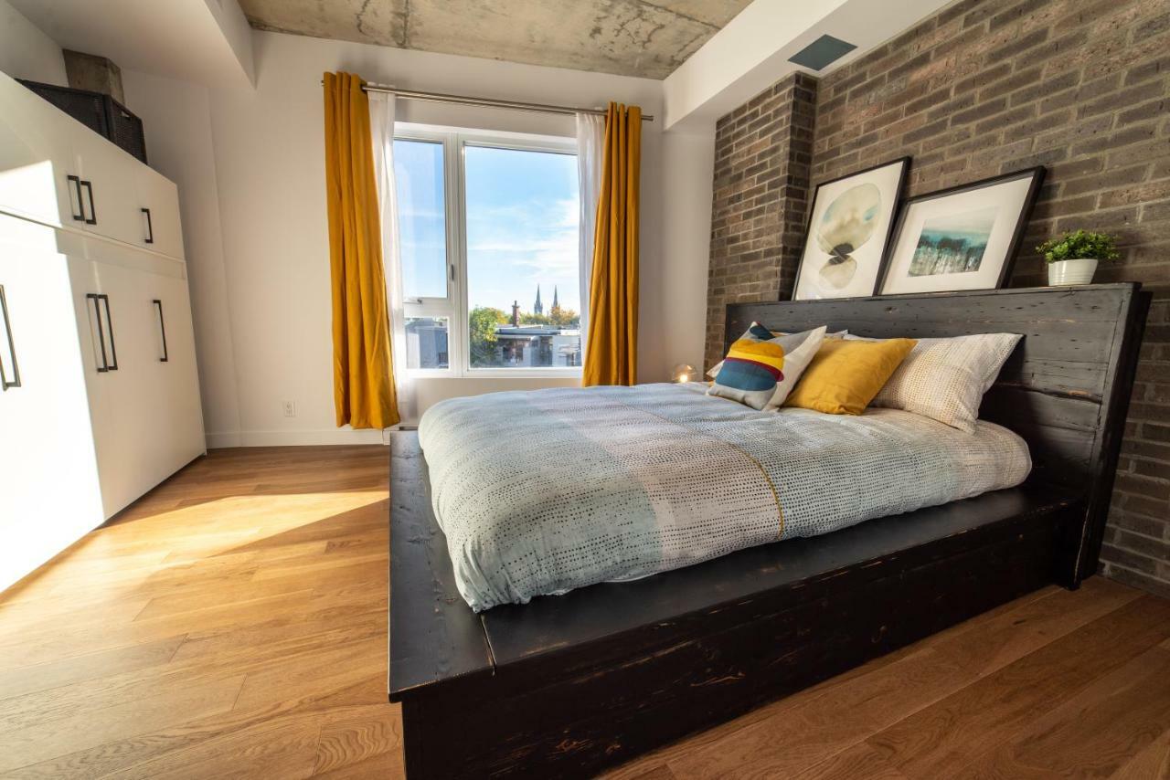 Aux Havres Urbains - Le Penthouse De La 3Ieme Avenue Apartment Québec Exterior foto