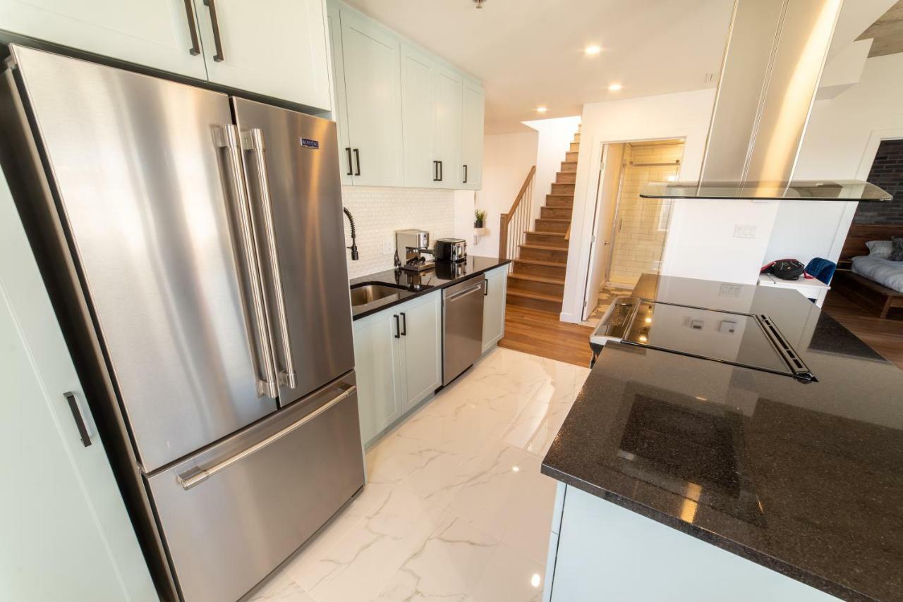 Aux Havres Urbains - Le Penthouse De La 3Ieme Avenue Apartment Québec Exterior foto